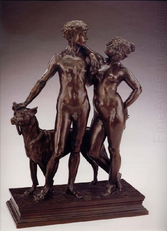Venus and Adonis, Frederick Macmonnies